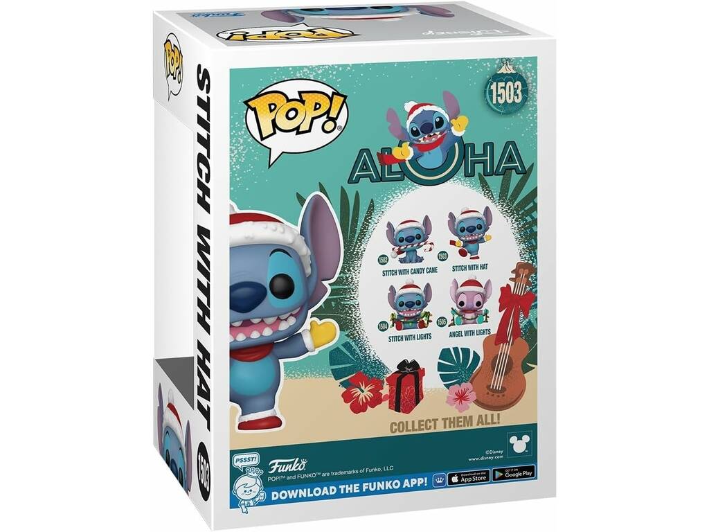 Funko Pop Disney Lilo & Stitch Figura Stitch con Sombrero