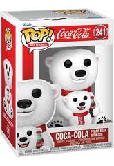 Funko Pop Ad Icons Coca Cola Figura Oso Polar con Cachorro