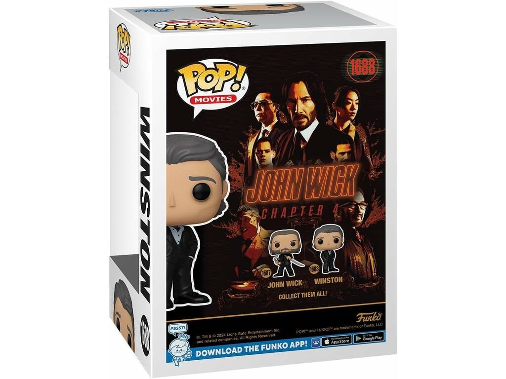 Funko Pop Movies John Wick Chapter 4 Winston Figure 76104