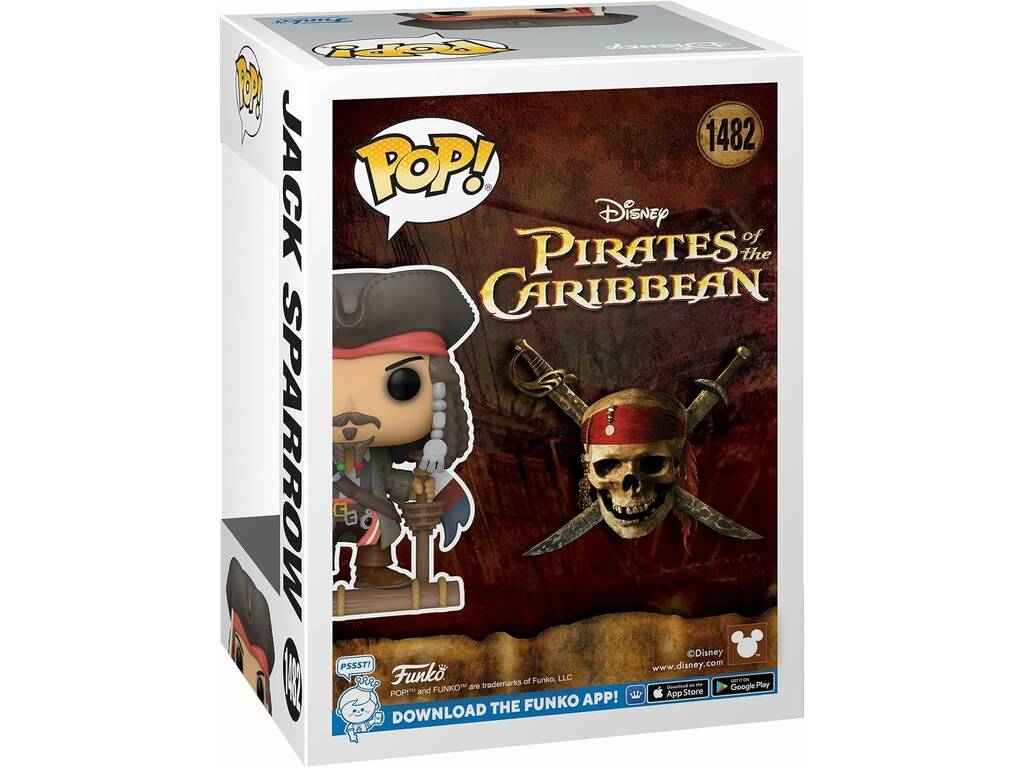 Funko Pop Pirati dei Caraibi Figura Jack Sparrow 81940