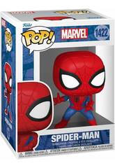 Funko Pop Marvel Figur Spiderman mit Wackelkopf 82500