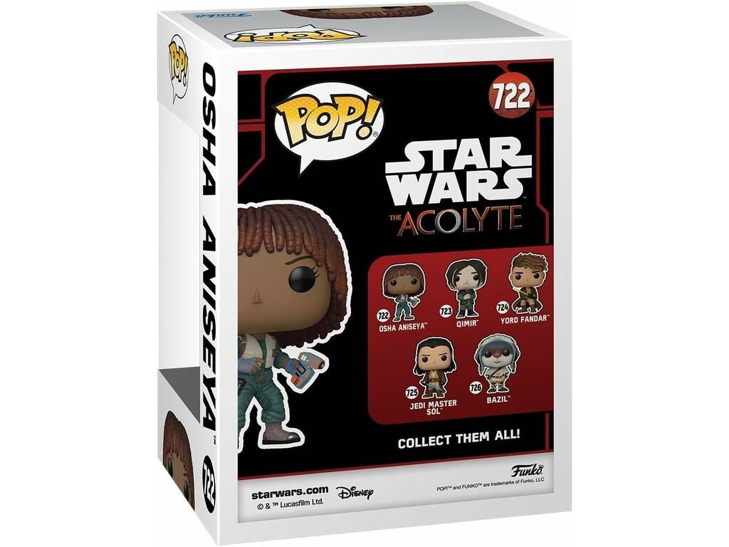 Figurine Funko Pop Star Wars L'Acolyte Osha Aniseya 79755