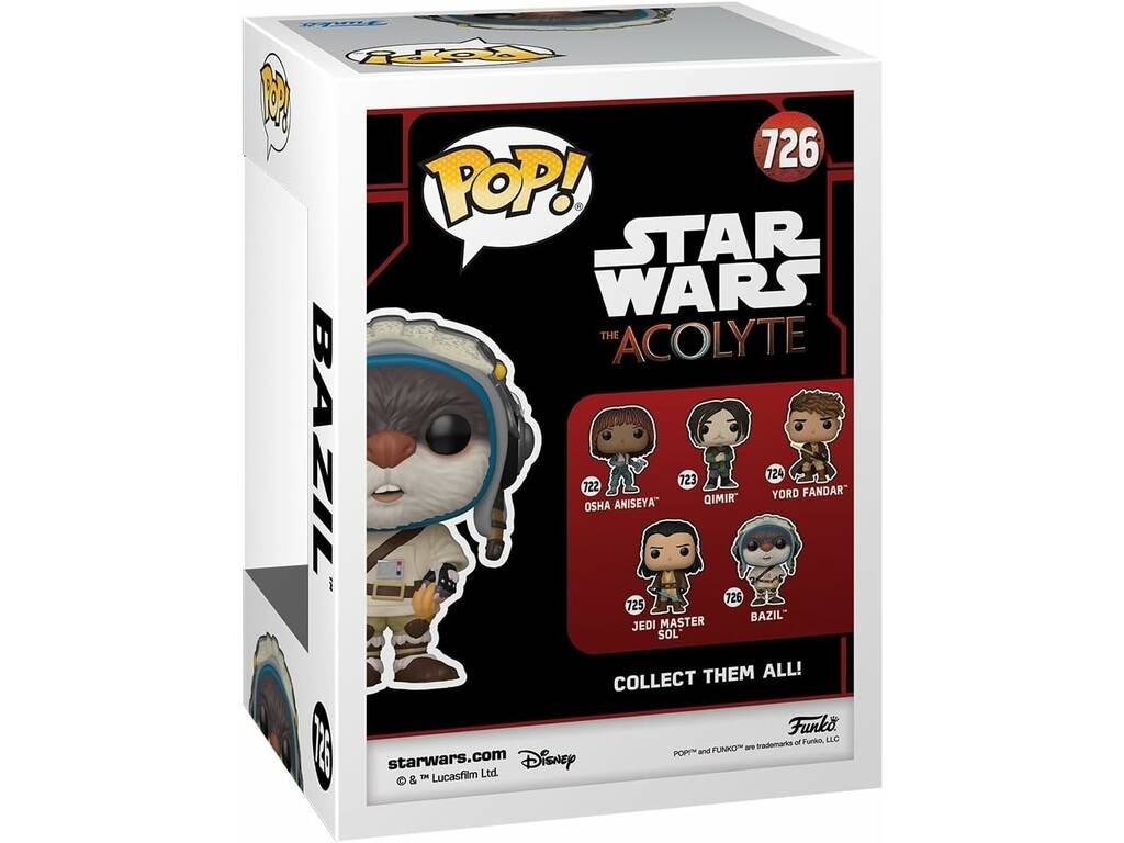 Funko Pop Star Wars The Acolyte Figura Bazil 79759