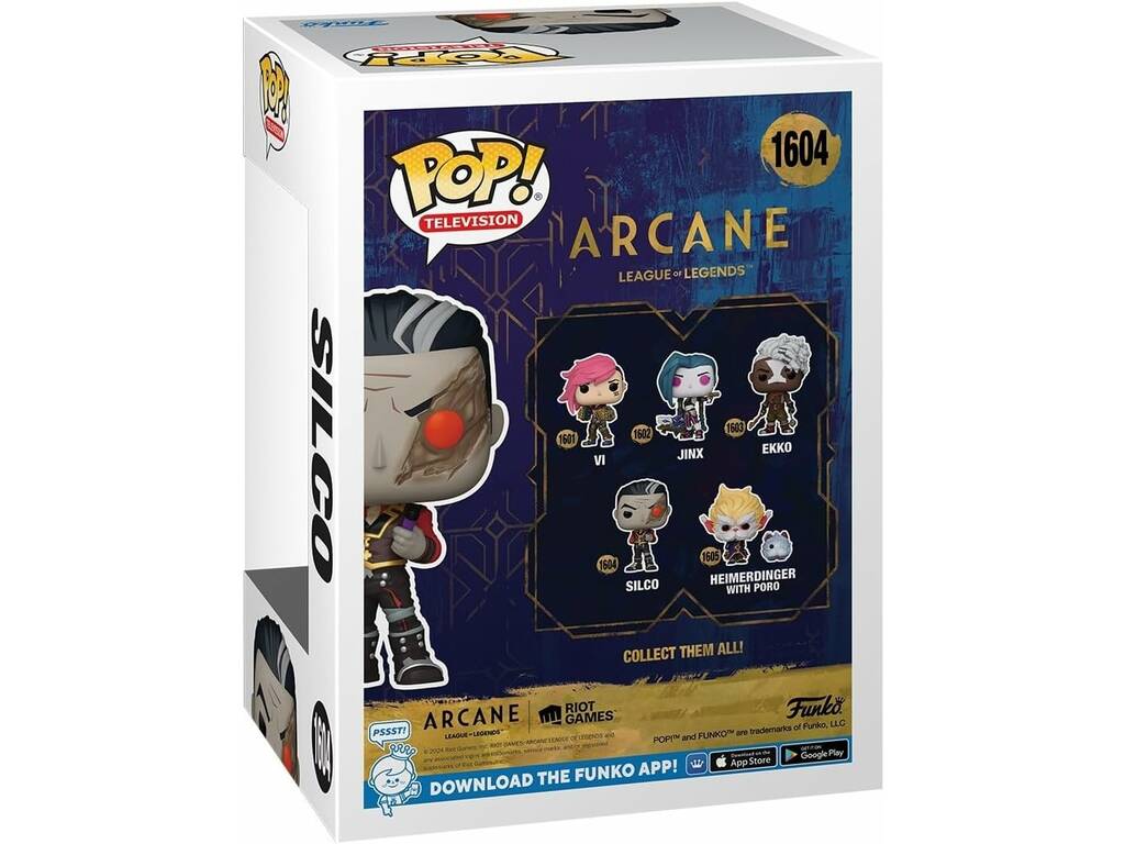 Funko Pop Television Arcane League Of Legends Figura Silco