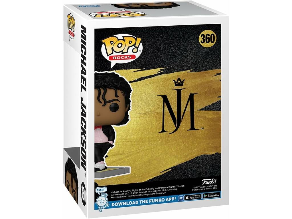 Funko Pop Rocks Michael Jackson Billie Jean 72590