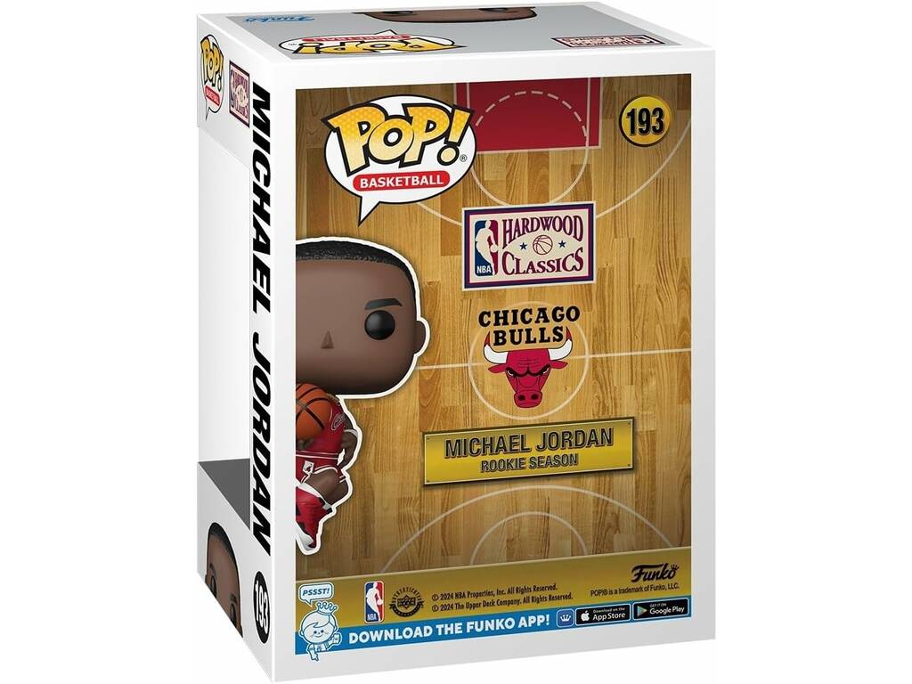 Funko Pop Basketball Chicago Bulls Figura Michael Jordan