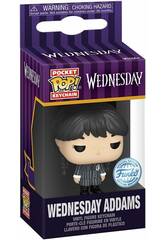 Funko Pop Pocket Keychain Wednesday Portachiavi con figura Wednesday Addams 81863