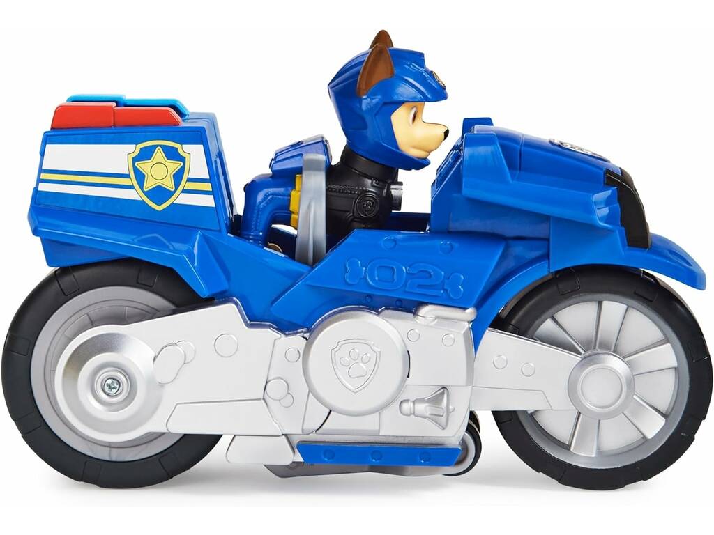 Paw Patrol Figura Personaggio con veicolo MotoPups Spin Master 6059253