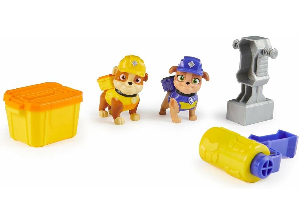 Equipo Rubble Pack 2 Figuras Rubble y Mix con Kinetic Sand Spin Master 6066686