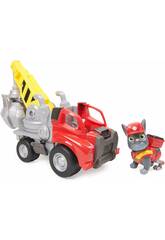 Equipa Rubble Veículo Crane Grabber com Figura Charger Spin Master 6066539