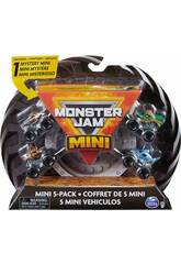 Monster Jam Mini Pack 5 Mini Veculos Spin Master 6066965