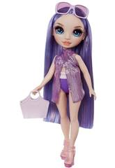 Poupe de natation et de style Rainbow High Violet Willow MGA 507314
