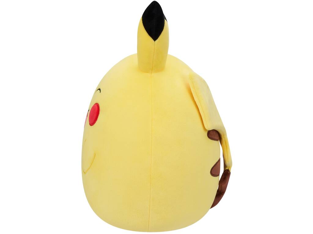 Pokémon Peluche Squishmallow Pikachu de 35 cm. Bizak 63220042