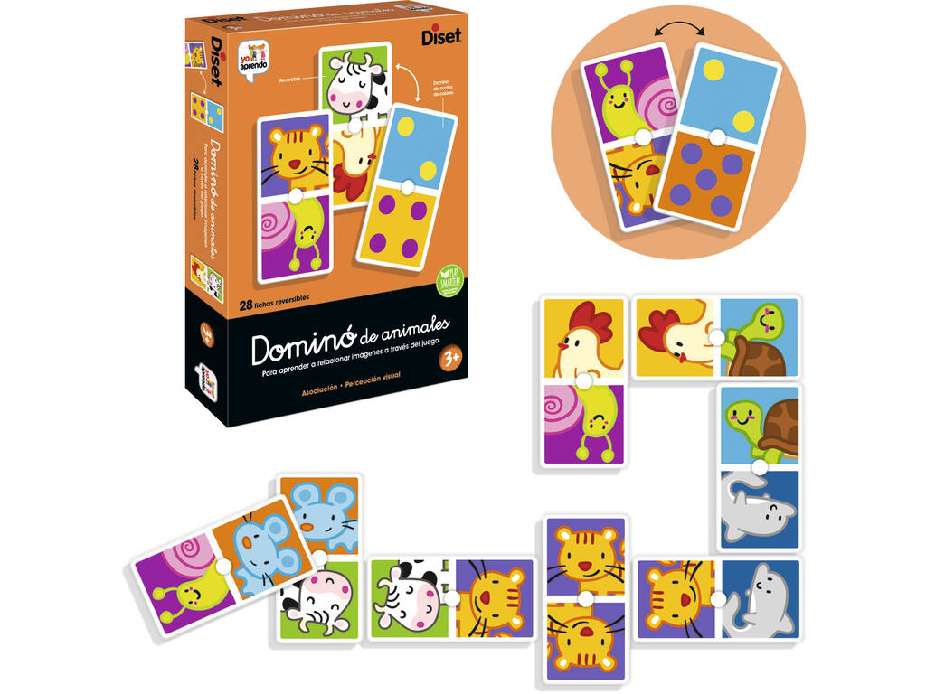 Dominó Animais de Diset 68956