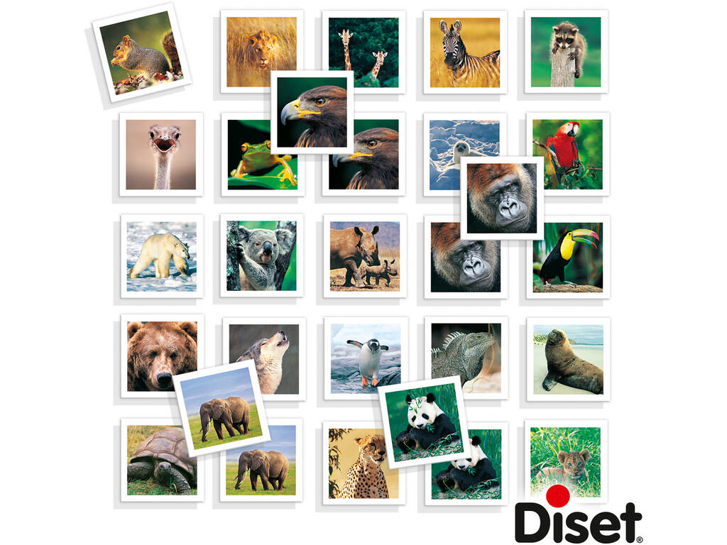 Memo Foto Animales de Diset 68941