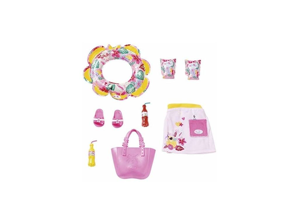 Baby Born Conjunto De Férias de Bandai 829257