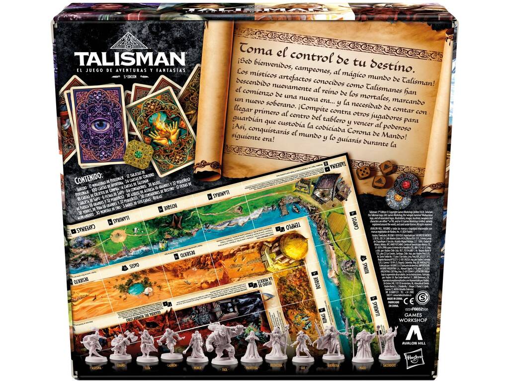 Talismán El Juego de Aventuras y Fantasía Hasbro F6652