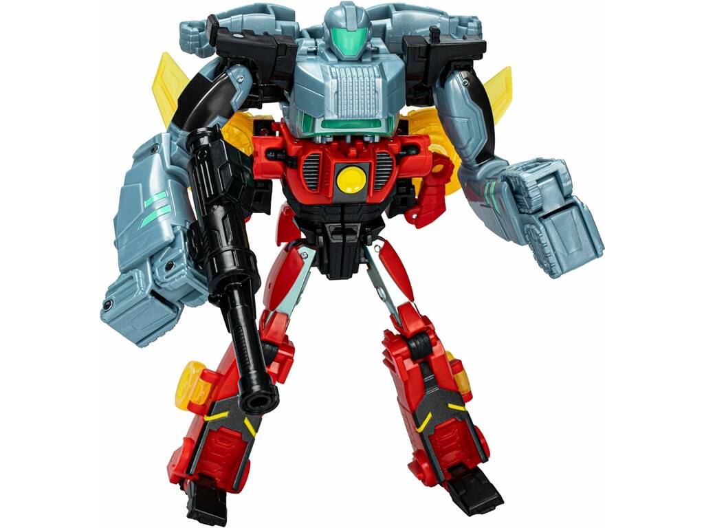 Transformers EarthSpark Figuras Cyber Combiner Terran Twitch y Robby Malto Hasbro F8438