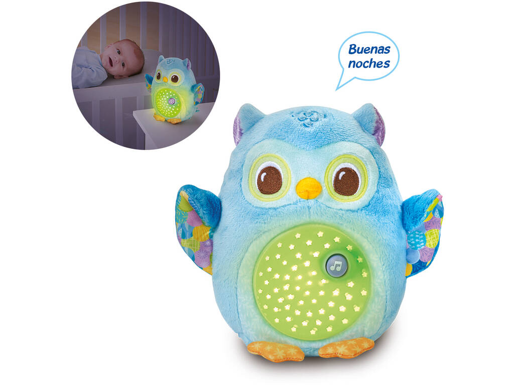 Projetor de Peluche Coruja Estrelinhas Vtech 80-566922