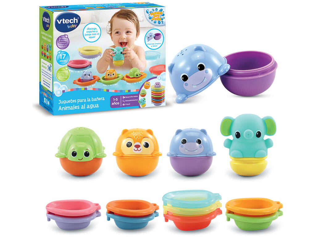 Animais na Água Brinquedos De Banheira da Vtech 80-566222