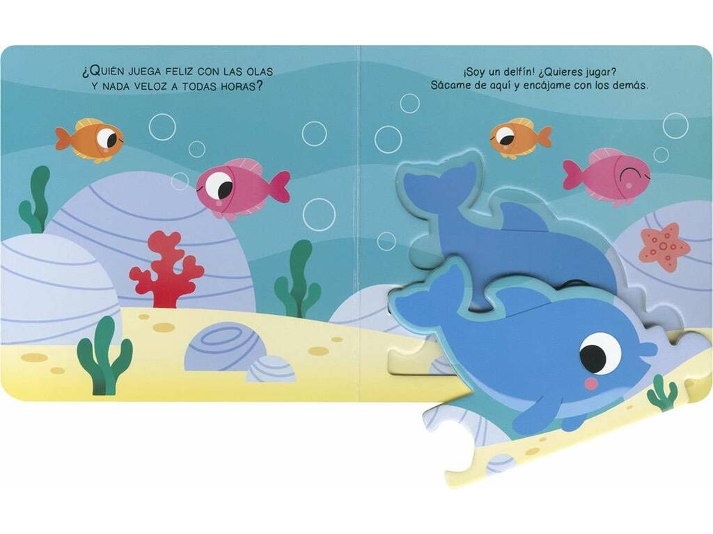 Livre Mes premiers puzzles Animaux marins