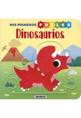 Livro Meus Primeiros Puzzles Dinossauros