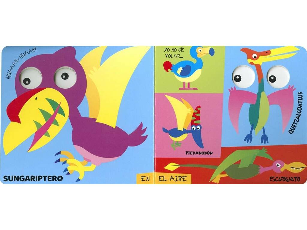 Livre Yeux mobiles Dinosaure