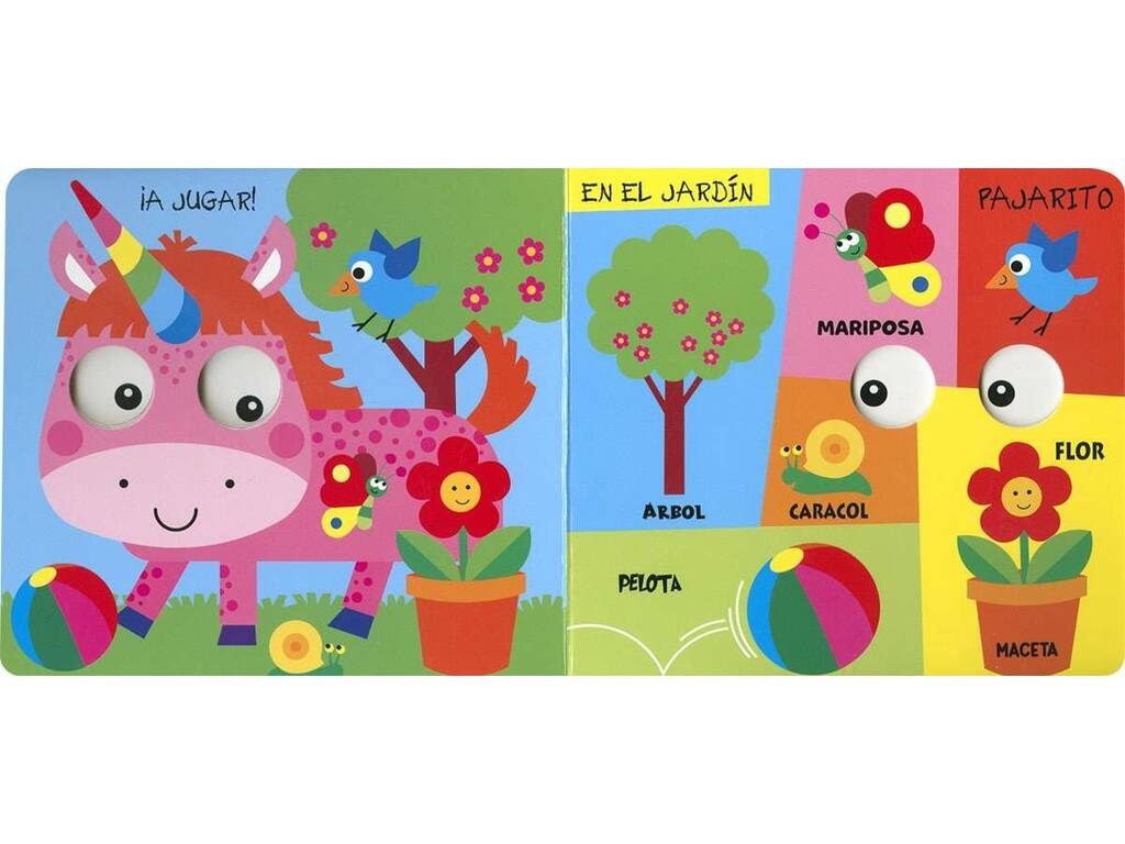 Livre Yeux mobiles Licorne
