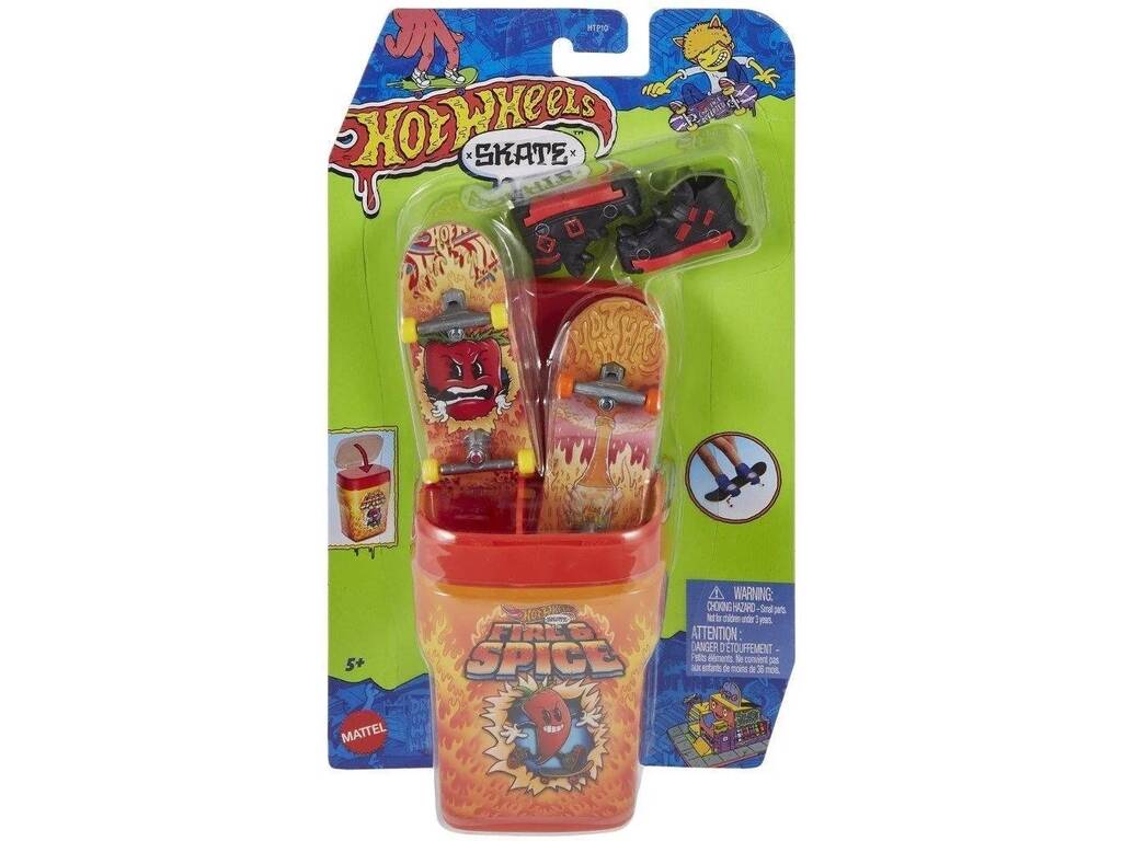 Hot Wheels Skateboard Bubble Gum Boîte avec 2 Skateboards Mattel HTP10