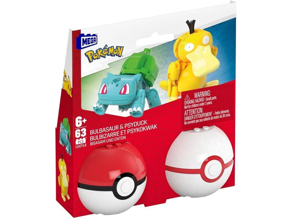 Méga Pokémon Pack 2 Pokéballs Mattel HXP11