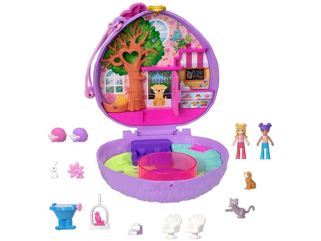 Polly Pocket 35º Aniversário Cofre com Figuras Mattel FRY35