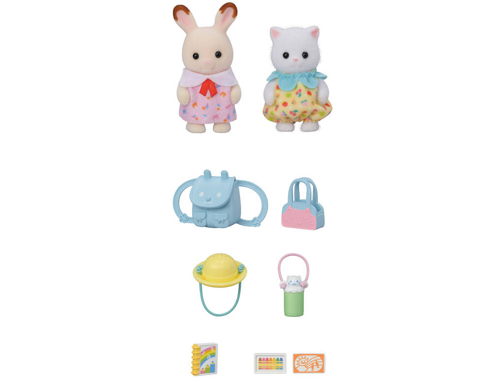 Sylvanian Families Kindergartenfreunde gehen gemeinsam spazieren Epoch To Imagine 5747