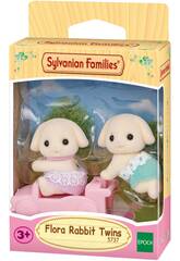 Sylvanian Families Gemelos Conejo Flor Epoch Para Imaginar 5737