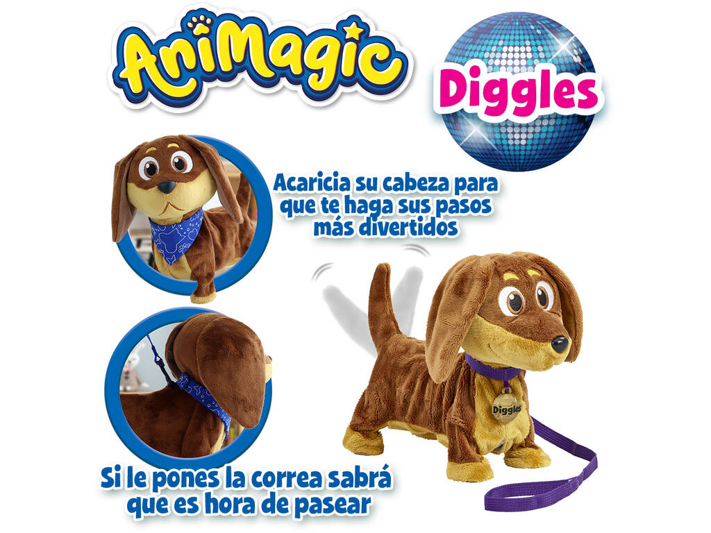 Animagic Puppy Diggles Goliath 923207