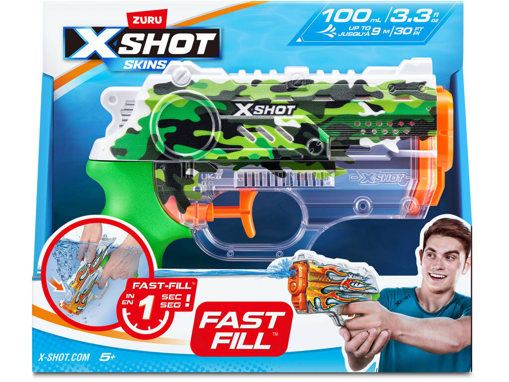 X-Shot Lanciatore d'acqua Fast Fill Zuru 11853