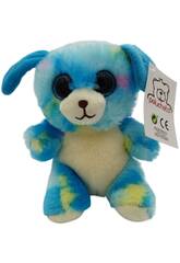 Peluche 14 cm Lapin bleu