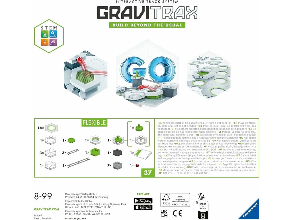 Gravitrax Go Flexible Ravensburger 23705