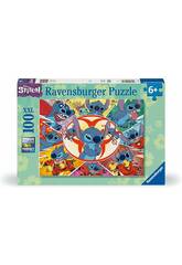 Puzzle XXL Stitch 100 Peas Ravensburger 12001071