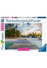 Puzzle 1000 pezzi Isola dei Caraibi Ravensburger 16912