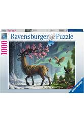 Puzzle 1000 Ciervo En Primavera de Ravensburger 17385