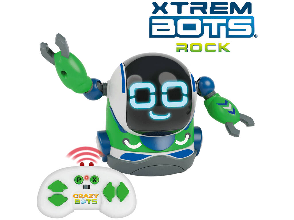 Xtrem Bots Crazy Bots Rock World Brands XT3803309