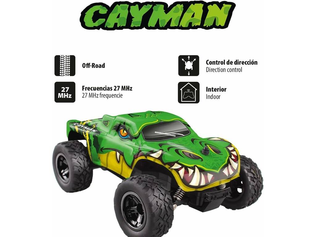 Auto Radiocomandata Xtrem Raiders Auto Cayman 1:22 World Brands XT1803825