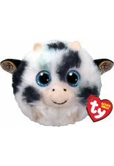 Peluche 7 cm Puffies Moophy Cow by TY 42556