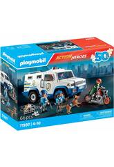 Playmobil Action Heroes Geldtransporte Polizei 71597