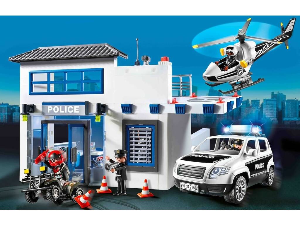 Playmobil Action Heroes Mega Set Policía 71602