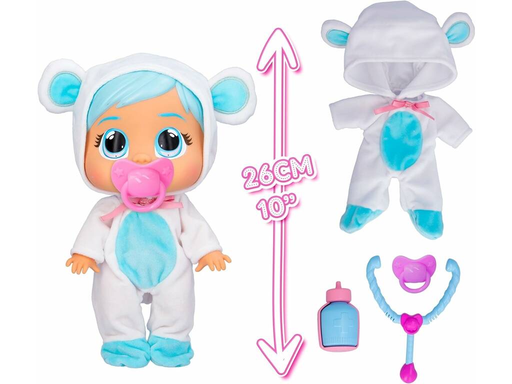 Bebés Chorões Loving Care Boneca Kristal de IMC 921511