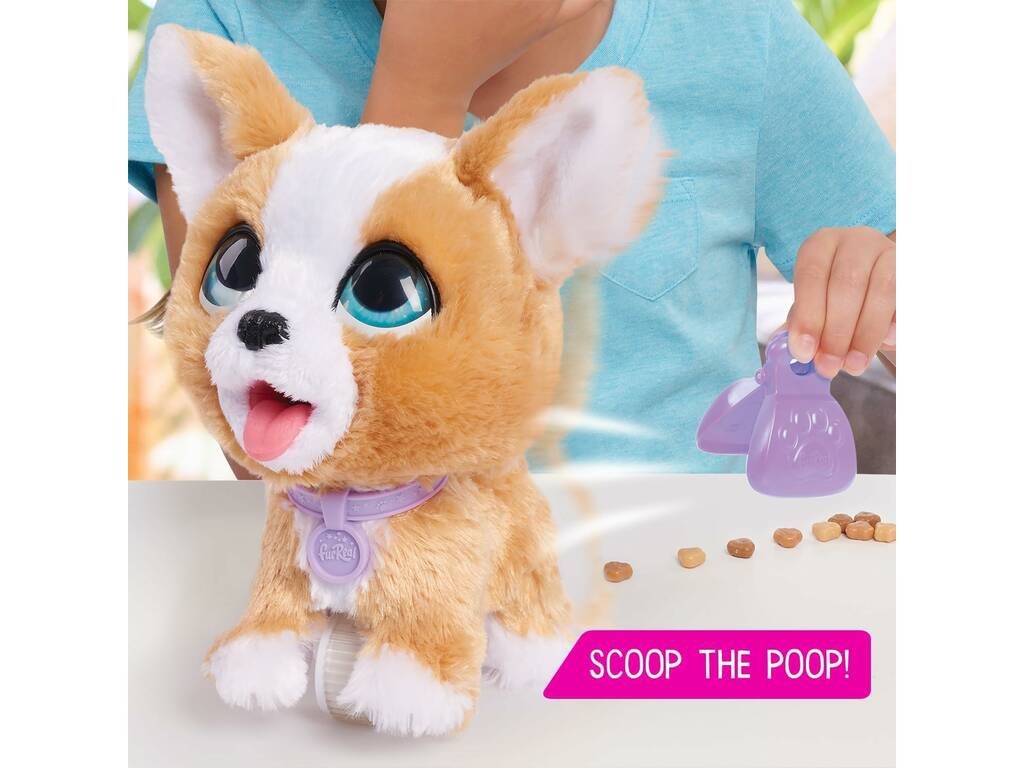 FurReal Poop a Lots Corgi Peluche interattivo di Just Play 28057