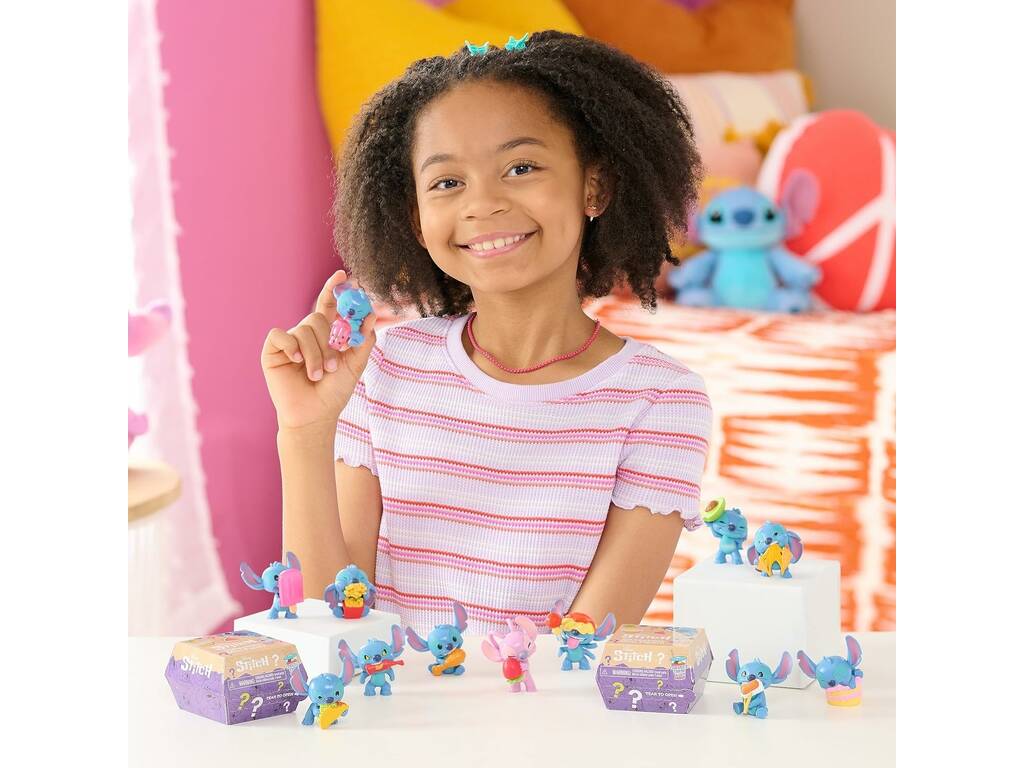 Stitch Me alimenta Caixa com Figura Surpresa de 5 cm Just Play 46214