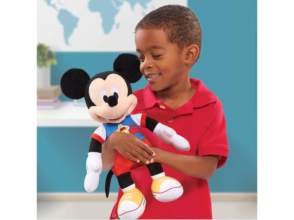 Mickey Peluche musicale con luce Just Play 14619