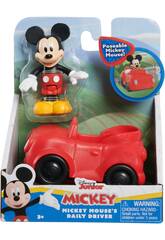 Mickey Mouse Fahrzeug mit Figur Just Play 38485